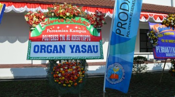 Peresmian Poltekkes TNI AU Adisutjipto Yogyakarta